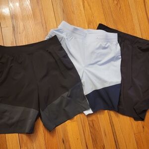 Lululemon bundle of 3 men's small shorts